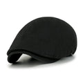 Cotton Washed Flat Cap Cabbie Hat Gatsby Ivy Irish Hunting Newsboy Stretch fit