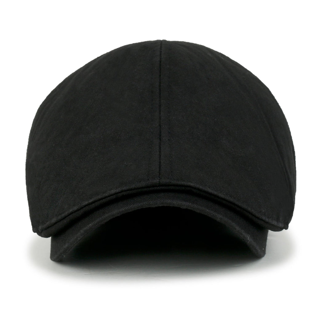 Cotton Washed Flat Cap Cabbie Hat Gatsby Ivy Irish Hunting Newsboy Stretch fit