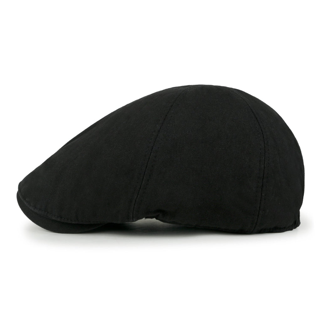 Cotton Washed Flat Cap Cabbie Hat Gatsby Ivy Irish Hunting Newsboy Stretch fit