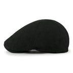 Cotton Washed Flat Cap Cabbie Hat Gatsby Ivy Irish Hunting Newsboy Stretch fit