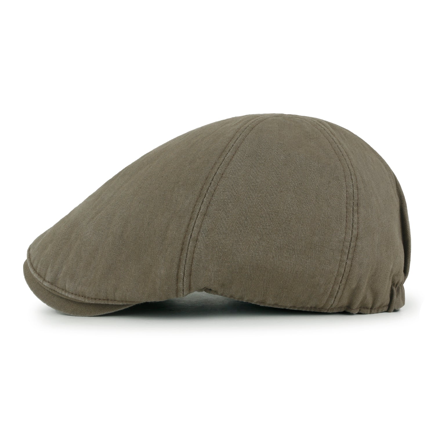 Cotton Washed Flat Cap Cabbie Hat Gatsby Ivy Irish Hunting Newsboy Stretch fit