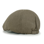 Cotton Washed Flat Cap Cabbie Hat Gatsby Ivy Irish Hunting Newsboy Stretch fit