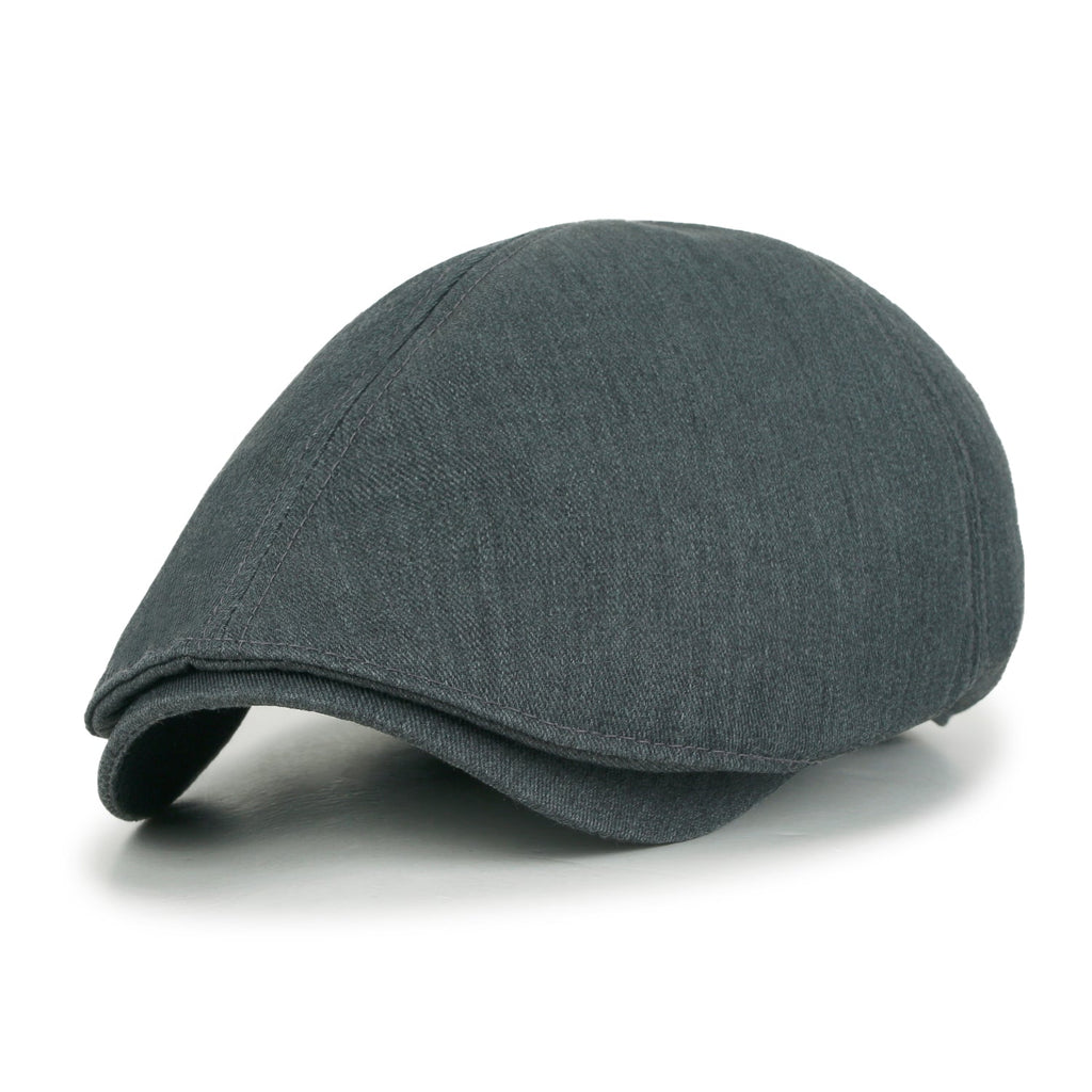 Cotton Flat Cap Cabbie Hat Gatsby Ivy Irish Hunting Newsboy Stretch fit