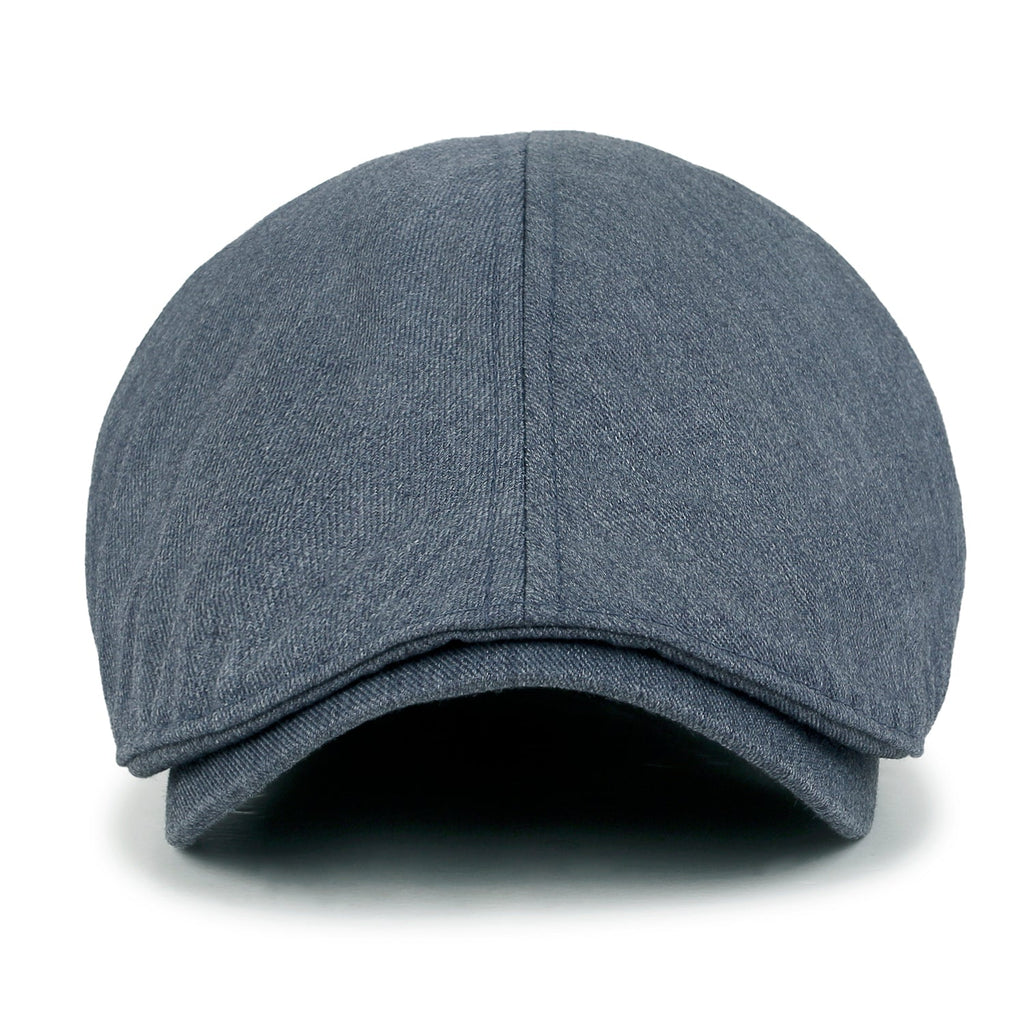 Cotton Flat Cap Cabbie Hat Gatsby Ivy Irish Hunting Newsboy Stretch fit