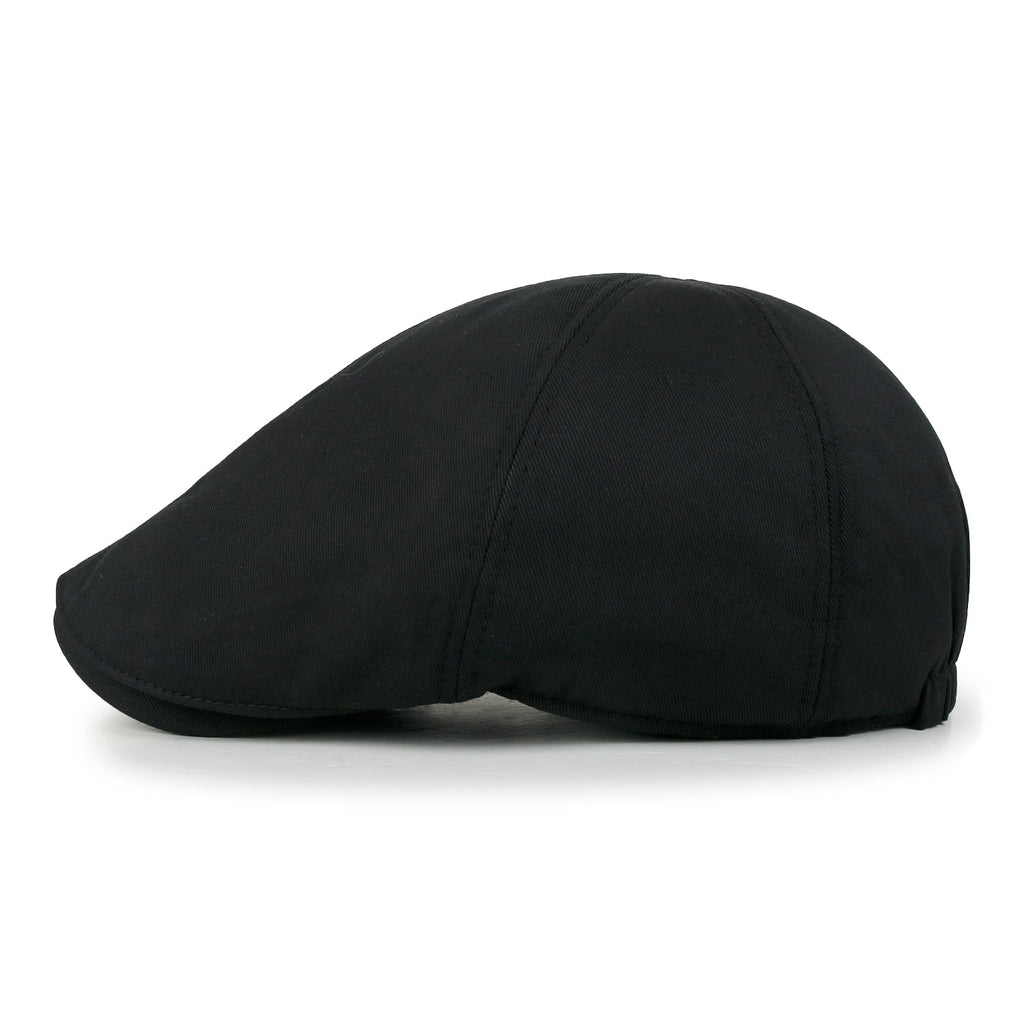 Cotton Flat Cap Cabbie Hat Gatsby Ivy Irish Hunting Newsboy Stretch fit