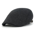Soft Cotton Jersey Newsboy Flat Cap Ivy Side Strap Driver Hunting Hat