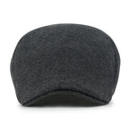 Soft Cotton Jersey Newsboy Flat Cap Ivy Side Strap Driver Hunting Hat