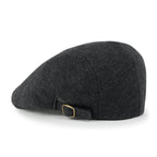 Soft Cotton Jersey Newsboy Flat Cap Ivy Side Strap Driver Hunting Hat
