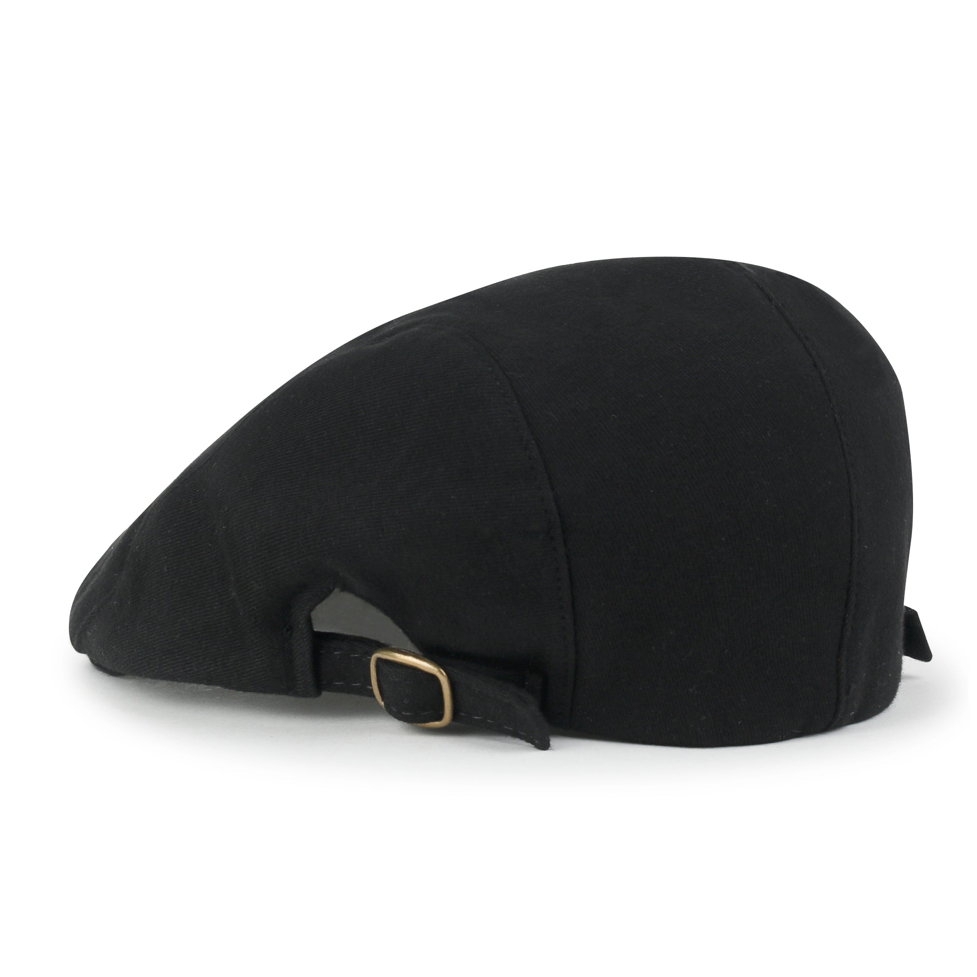 Soft Cotton Jersey Newsboy Flat Cap Ivy Side Strap Driver Hunting Hat