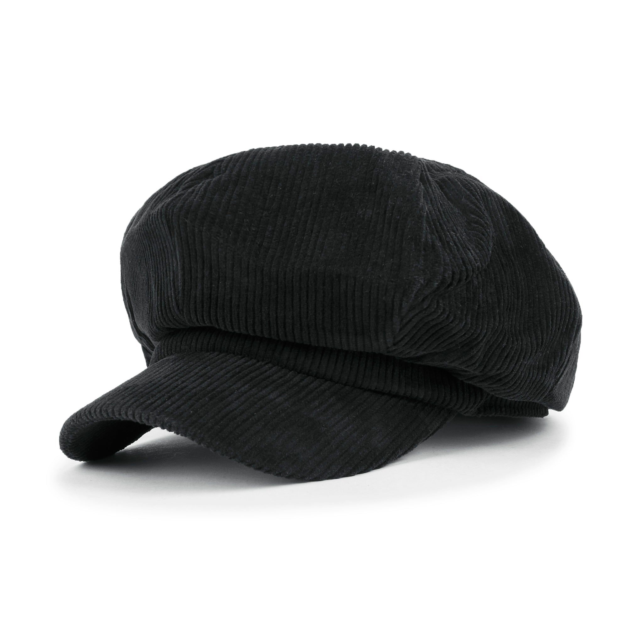 Washed Cotton Newsboy Cabbie Cap Corduroy Duck Bill Flat Hunting Hat