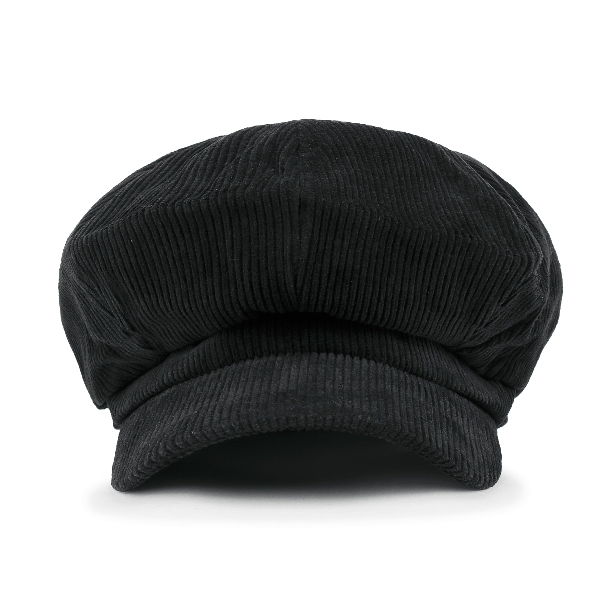 Washed Cotton Newsboy Cabbie Cap Corduroy Duck Bill Flat Hunting Hat