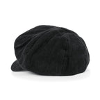 Washed Cotton Newsboy Cabbie Cap Corduroy Duck Bill Flat Hunting Hat
