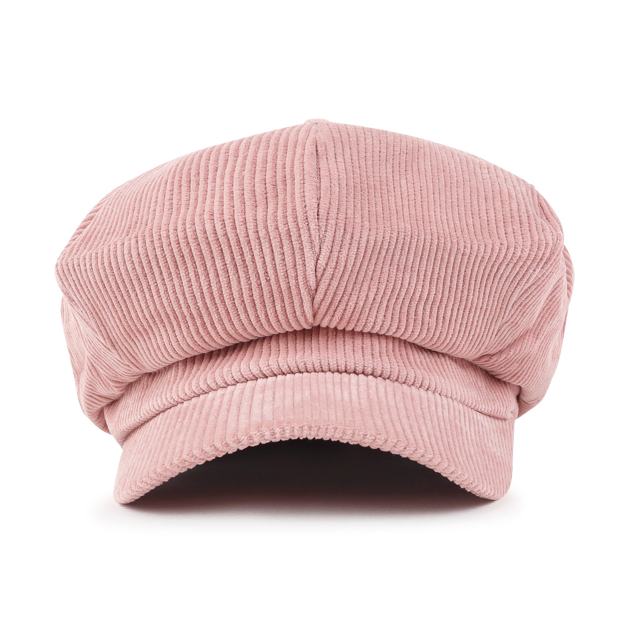 Washed Cotton Newsboy Cabbie Cap Corduroy Duck Bill Flat Hunting Hat