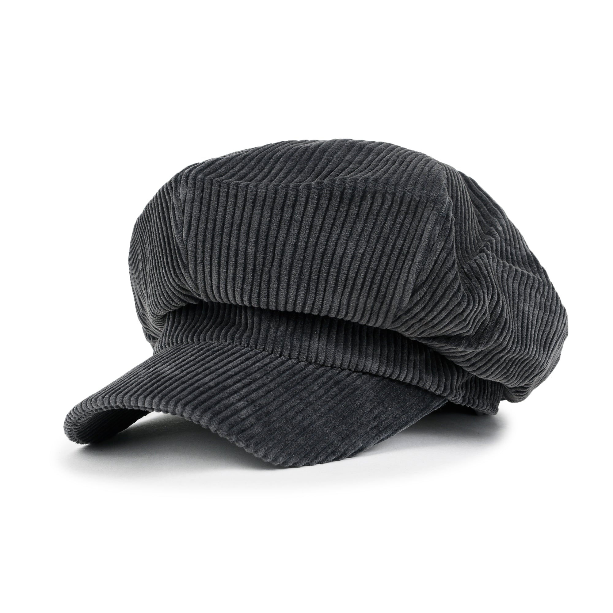 Washed Cotton Newsboy Cabbie Cap Corduroy Duck Bill Flat Hunting Hat