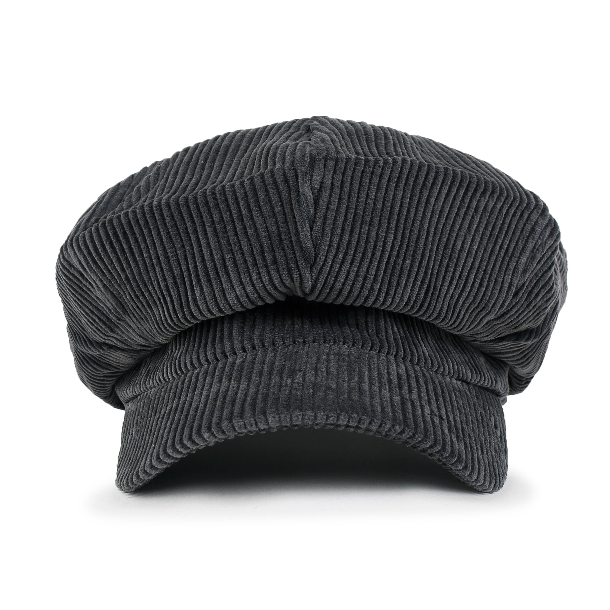 Washed Cotton Newsboy Cabbie Cap Corduroy Duck Bill Flat Hunting Hat