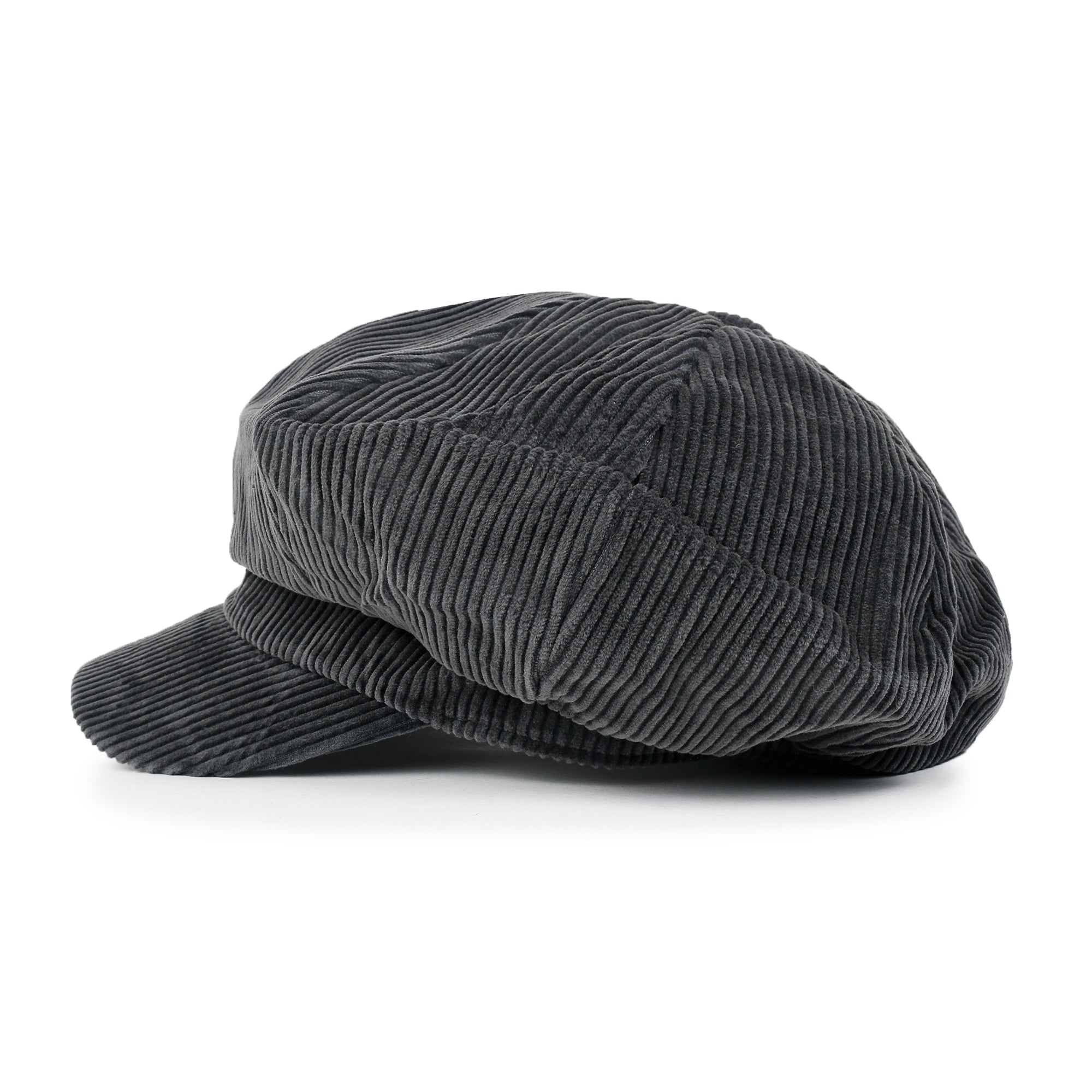 Washed Cotton Newsboy Cabbie Cap Corduroy Duck Bill Flat Hunting Hat
