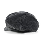 Washed Cotton Newsboy Cabbie Cap Corduroy Duck Bill Flat Hunting Hat