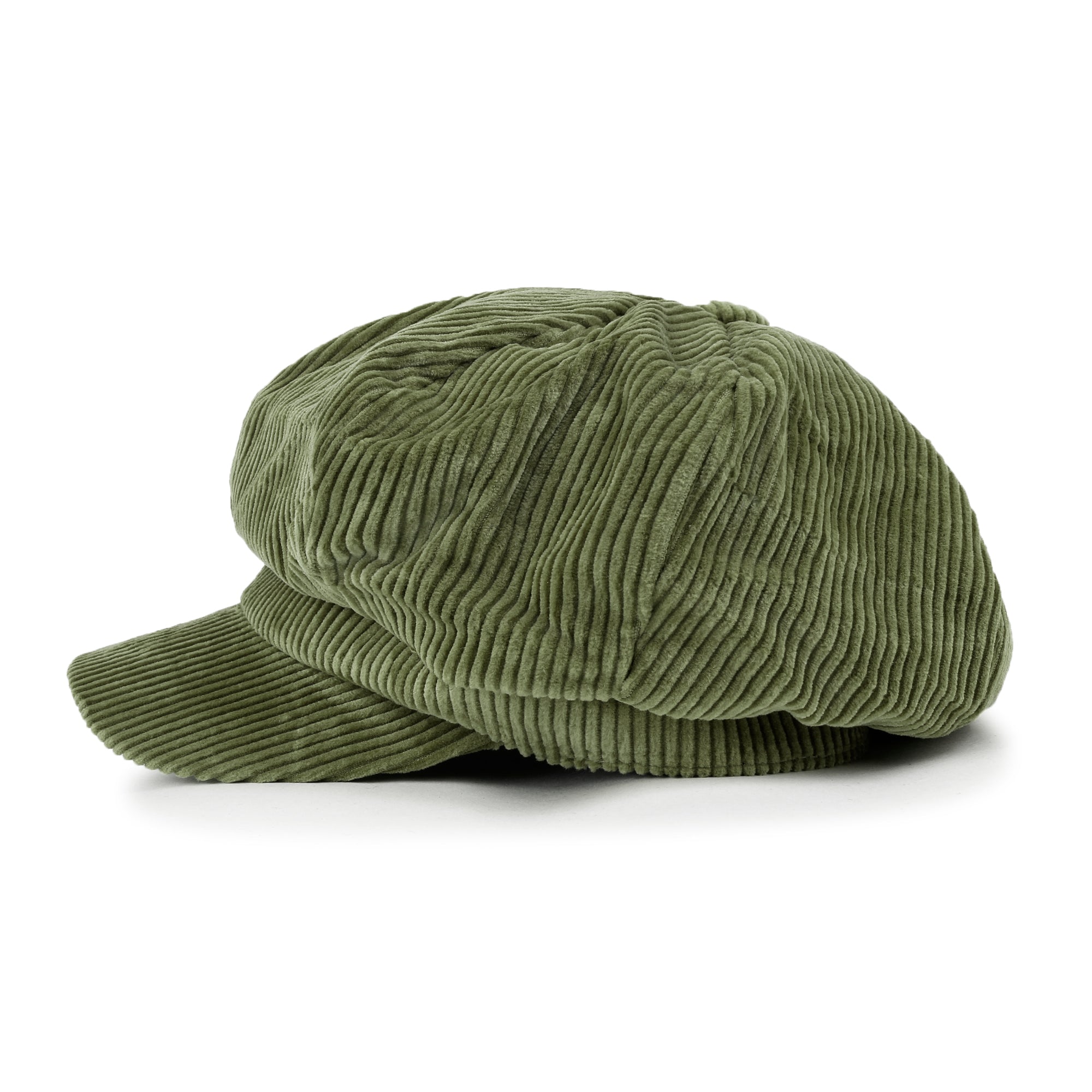 Washed Cotton Newsboy Cabbie Cap Corduroy Duck Bill Flat Hunting Hat