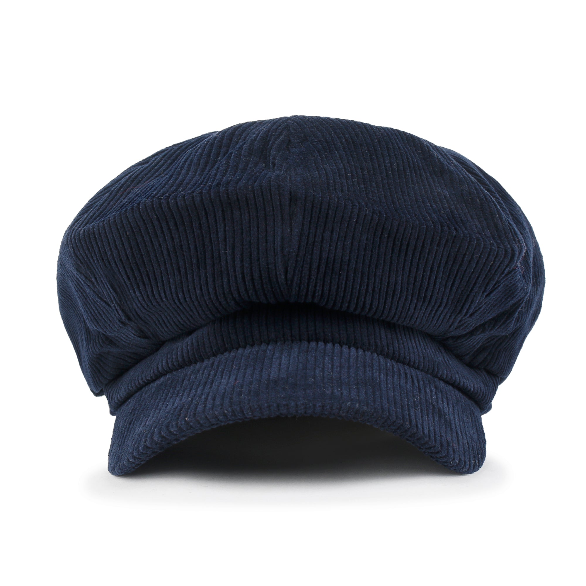Washed Cotton Newsboy Cabbie Cap Corduroy Duck Bill Flat Hunting Hat