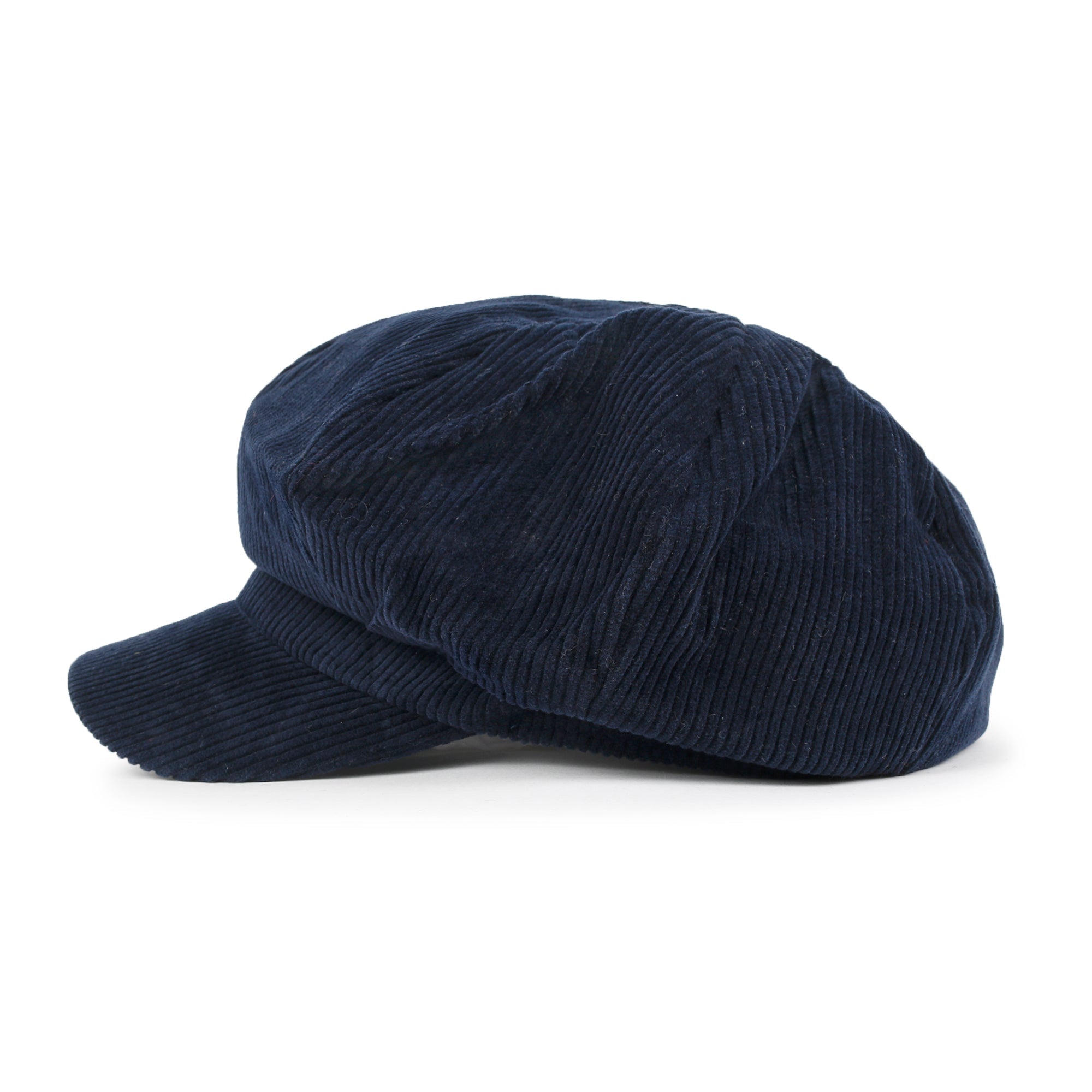 Washed Cotton Newsboy Cabbie Cap Corduroy Duck Bill Flat Hunting Hat