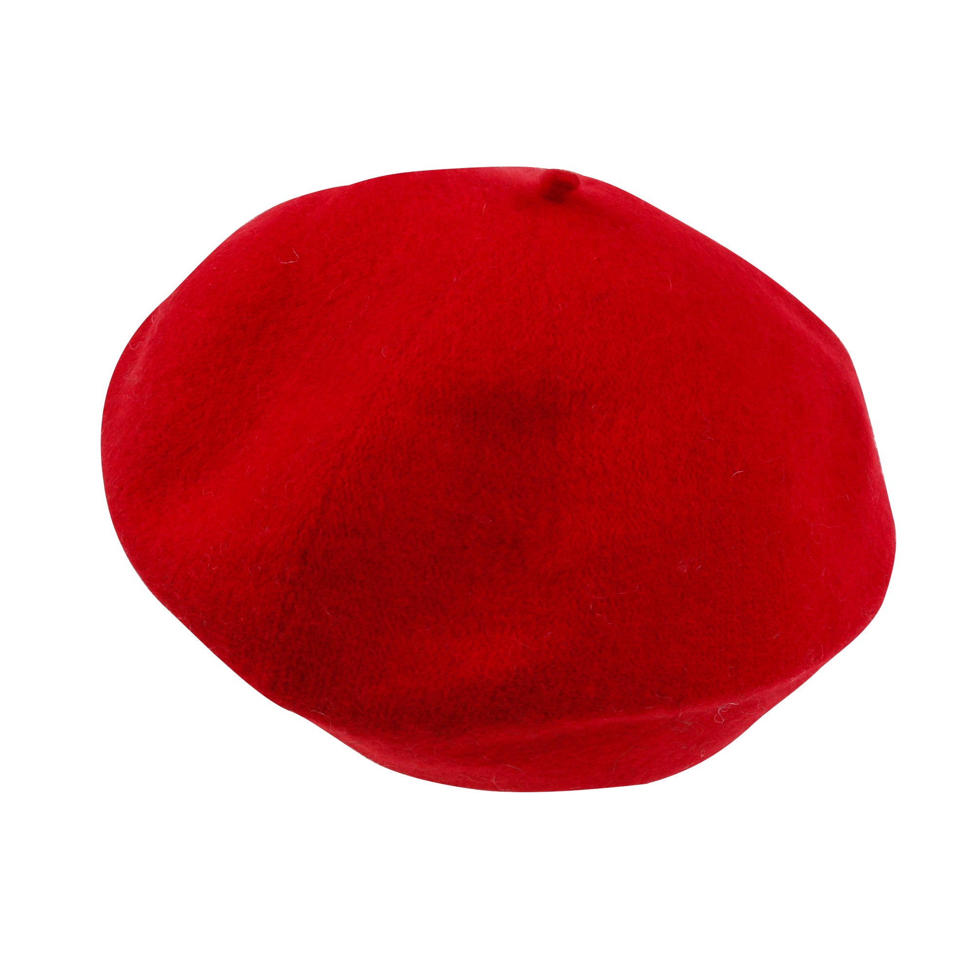 Solid Color Wool Blended French Beret Artist Flat Warm Winter Hat
