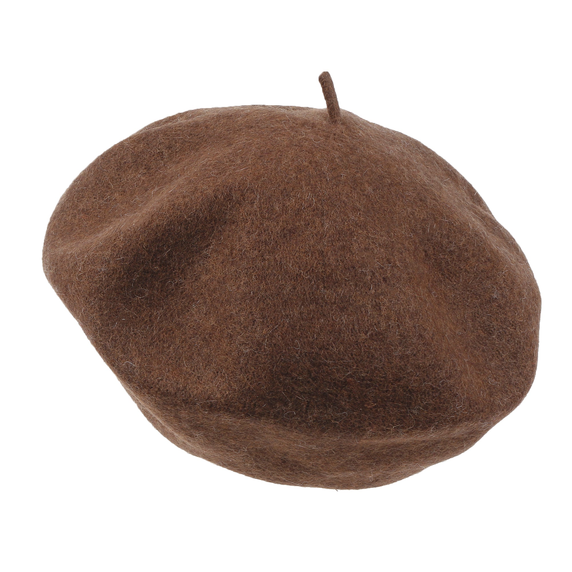 Solid Color Wool Blended French Beret Artist Flat Warm Winter Hat