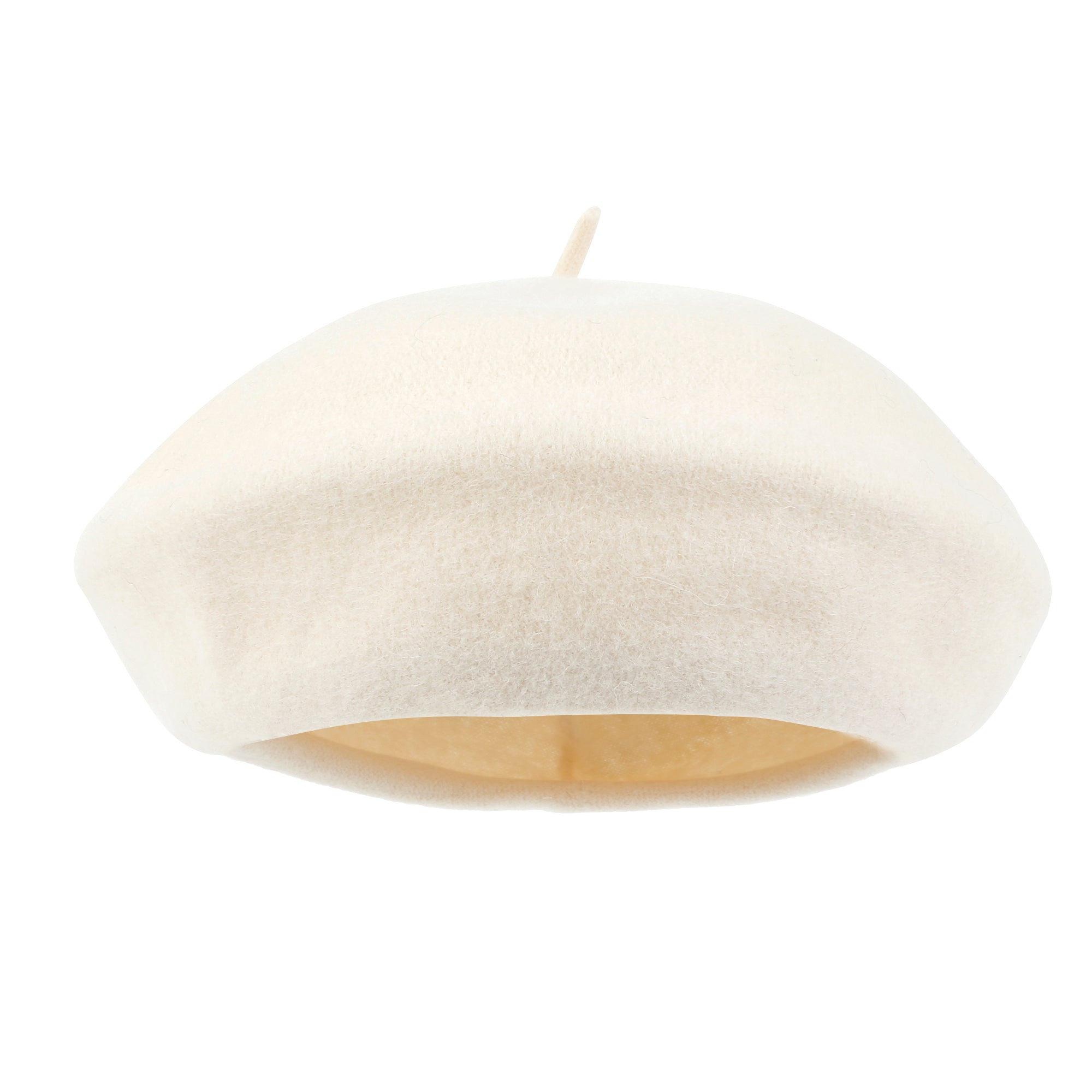 Solid Color Wool Blended French Beret Artist Flat Warm Winter Hat