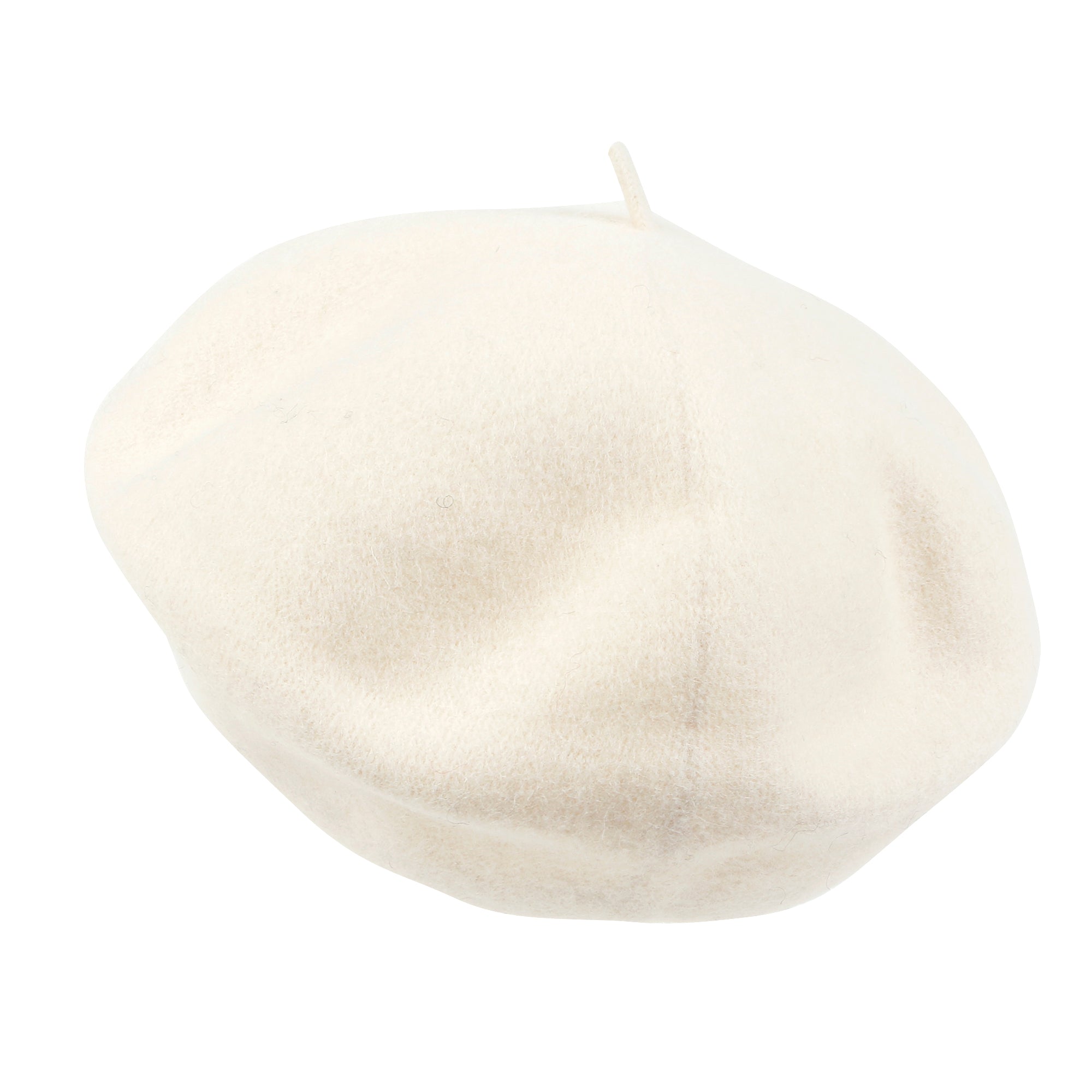 Solid Color Wool Blended French Beret Artist Flat Warm Winter Hat