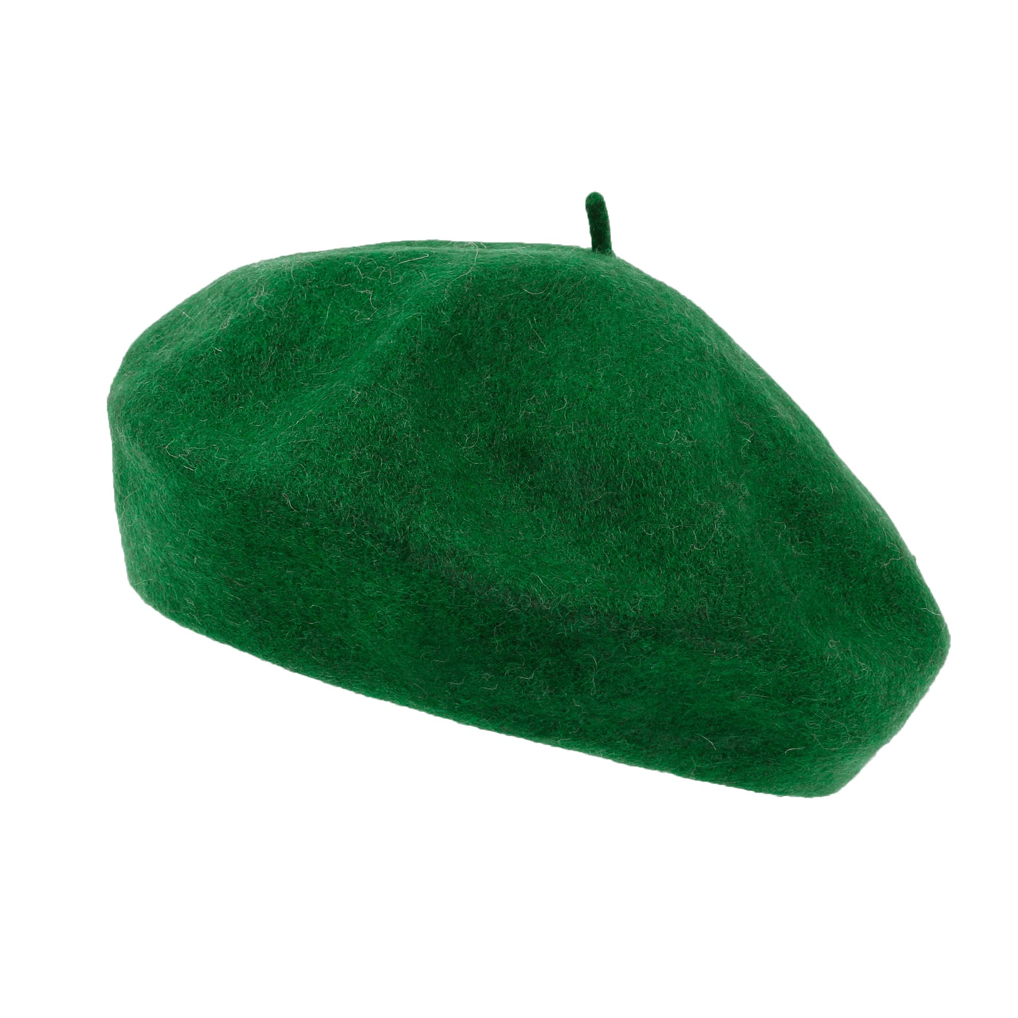 Solid Color Wool Blended French Beret Artist Flat Warm Winter Hat
