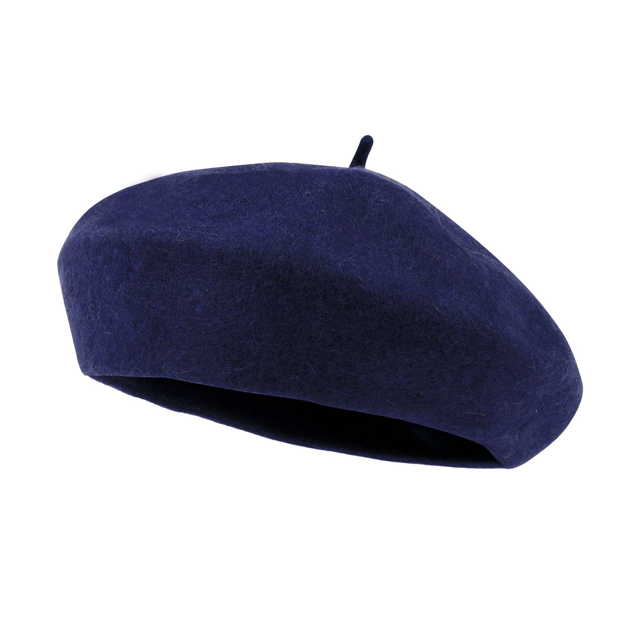 Solid Color Wool Blended French Beret Artist Flat Warm Winter Hat