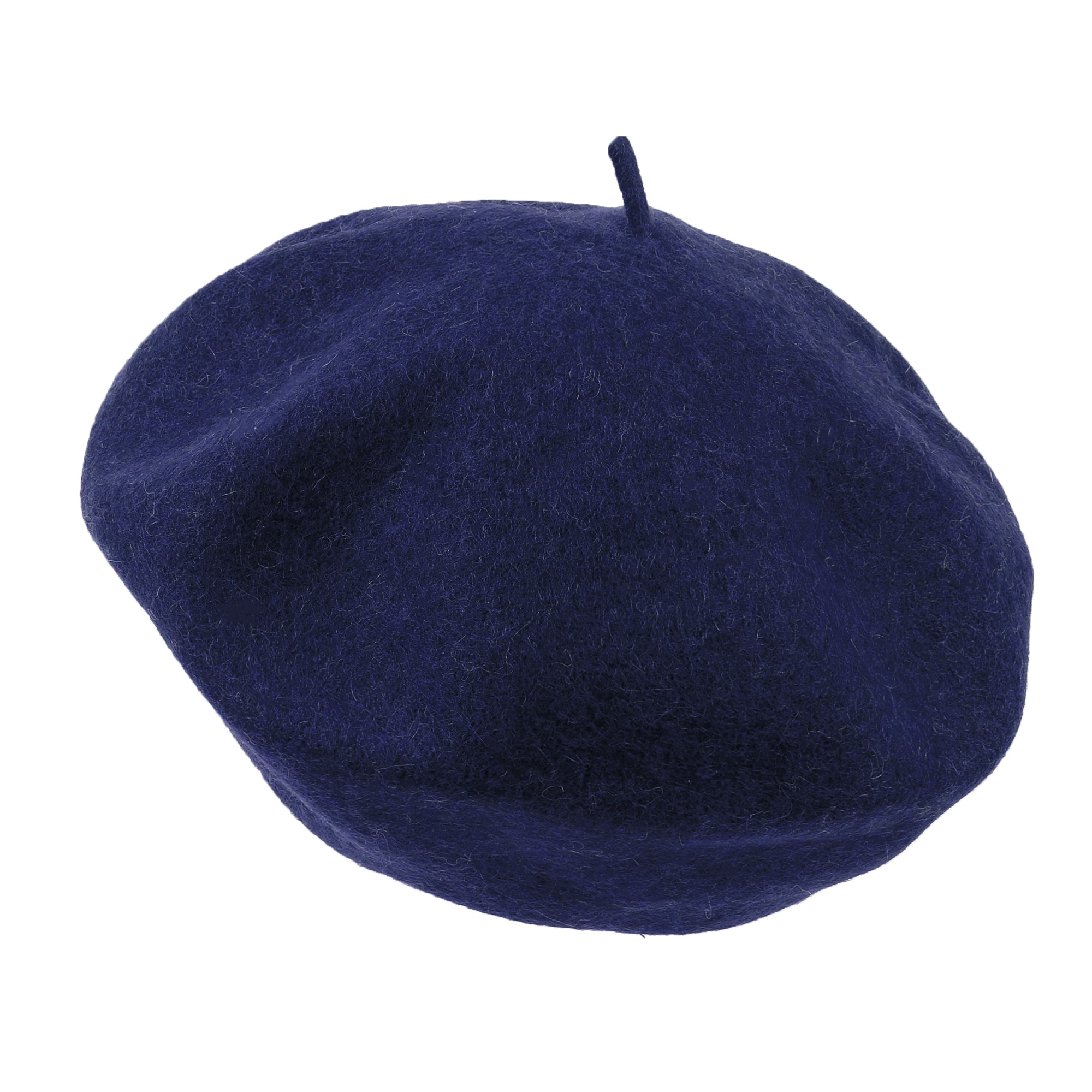 Solid Color Wool Blended French Beret Artist Flat Warm Winter Hat