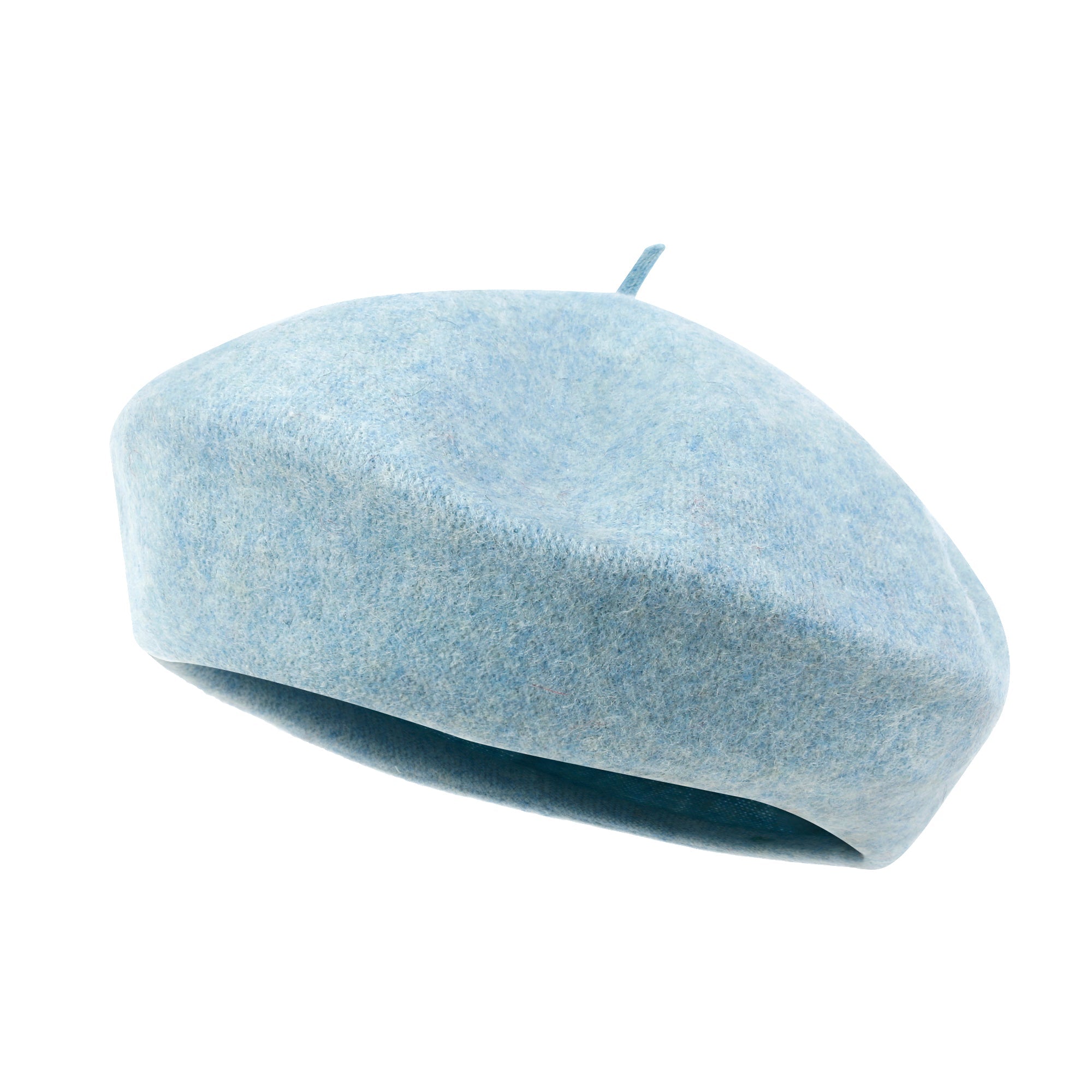 Solid Color Wool Blended French Beret Artist Flat Warm Winter Hat