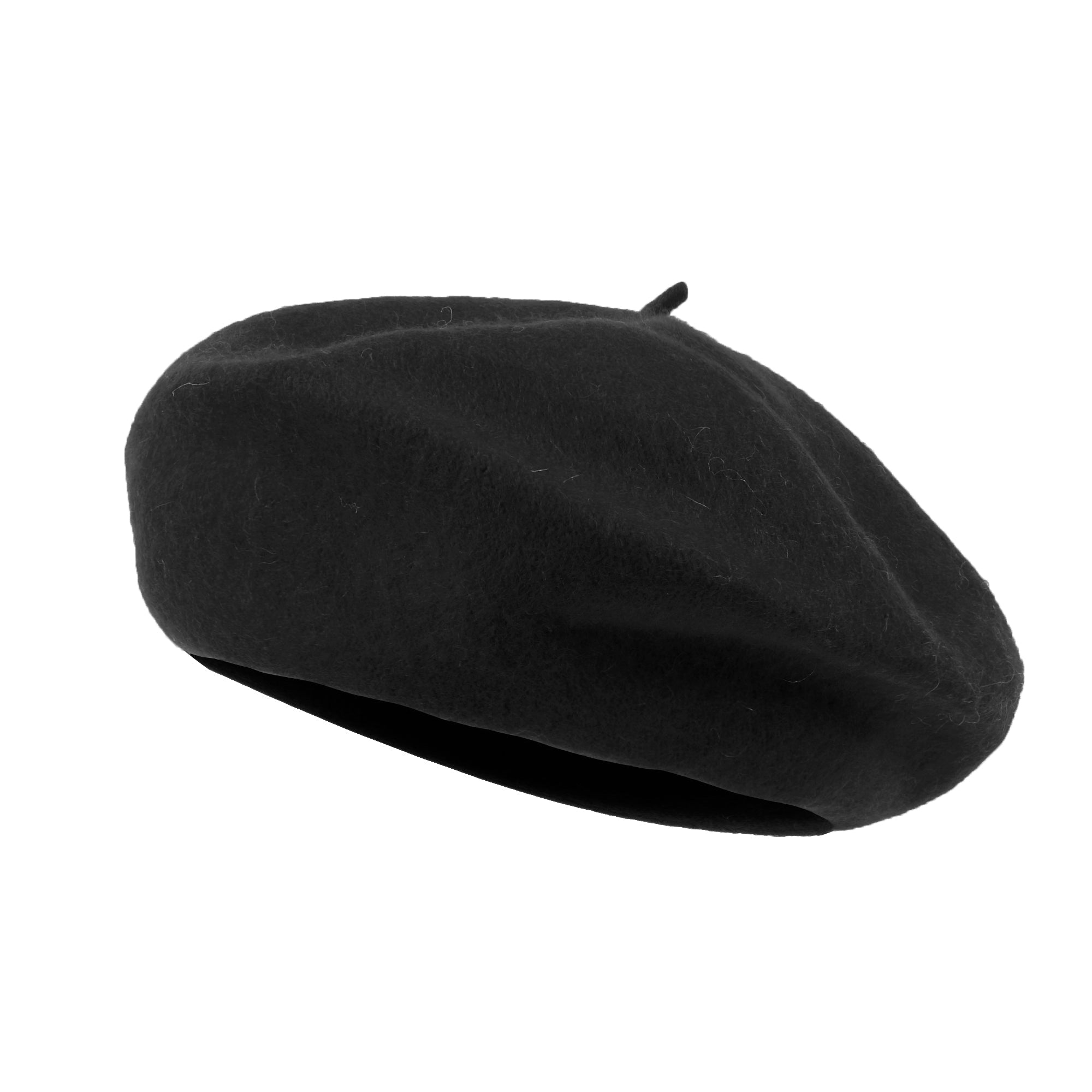 Solid Color Wool Blended French Beret Artist Flat Warm Winter Hat