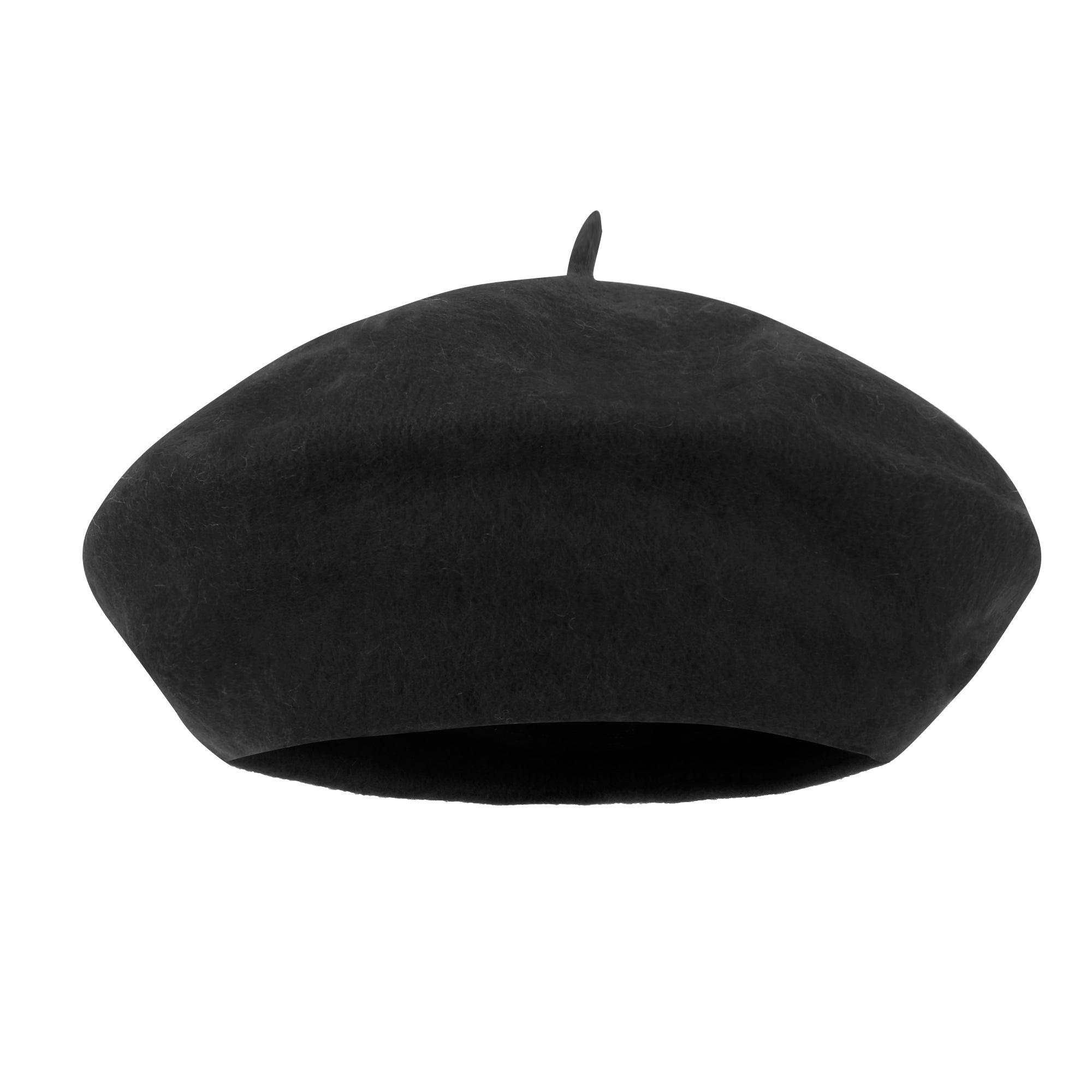 Solid Color Wool Blended French Beret Artist Flat Warm Winter Hat