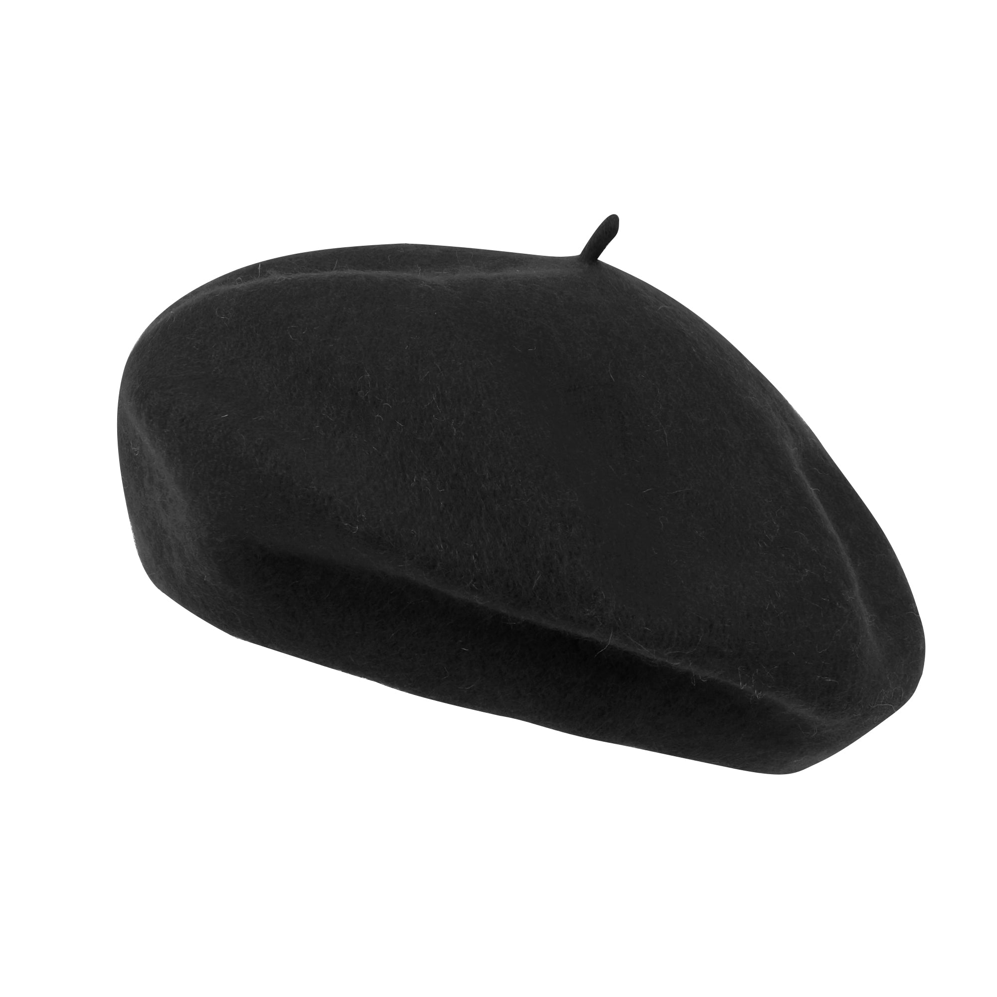 Solid Color Wool Blended French Beret Artist Flat Warm Winter Hat