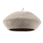Solid Color Wool Blended French Beret Artist Flat Warm Winter Hat