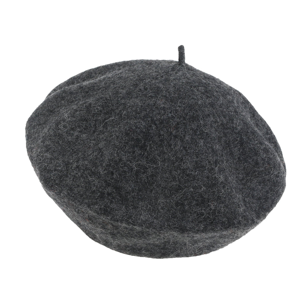 Solid Color Wool Blended French Beret Artist Flat Warm Winter Hat