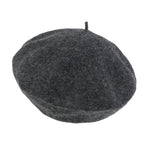 Solid Color Wool Blended French Beret Artist Flat Warm Winter Hat