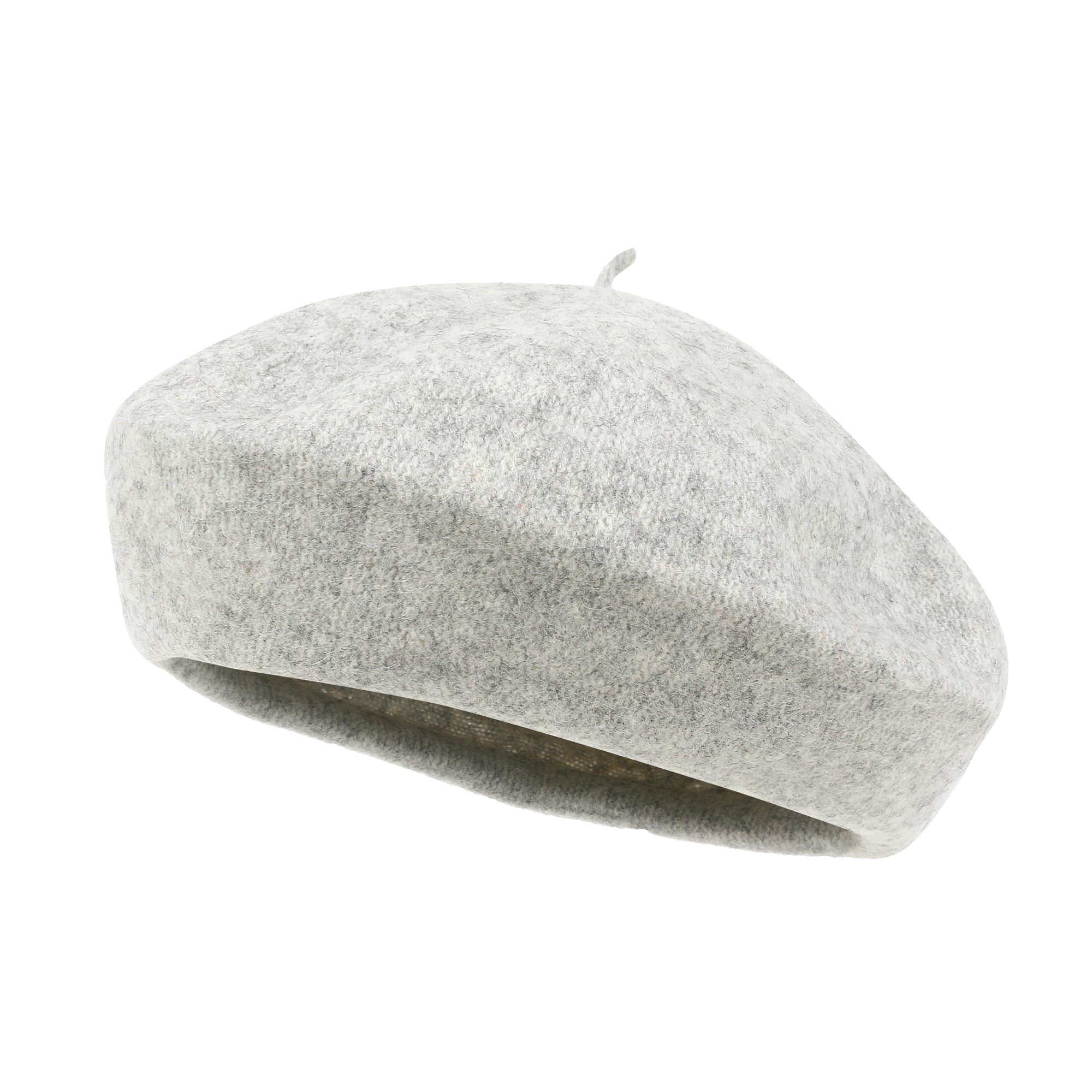 Solid Color Wool Blended French Beret Artist Flat Warm Winter Hat