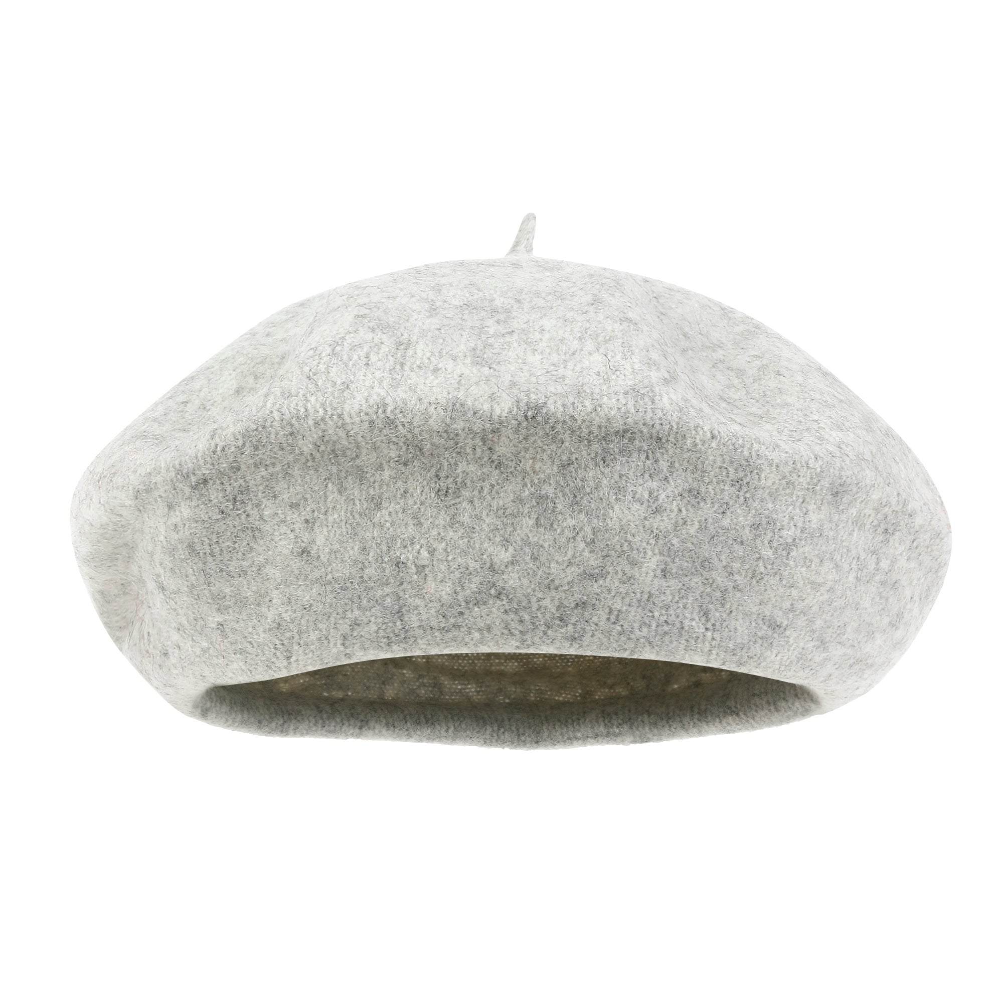 Solid Color Wool Blended French Beret Artist Flat Warm Winter Hat
