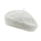 Solid Color Wool Blended French Beret Artist Flat Warm Winter Hat