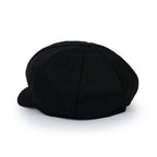 Washed Cotton Newsboy Cabbie Cap Herringbone Duck Bill Flat Hunting Hat