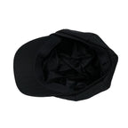 Washed Cotton Newsboy Cabbie Cap Herringbone Duck Bill Flat Hunting Hat