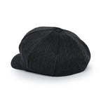 Washed Cotton Newsboy Cabbie Cap Herringbone Duck Bill Flat Hunting Hat