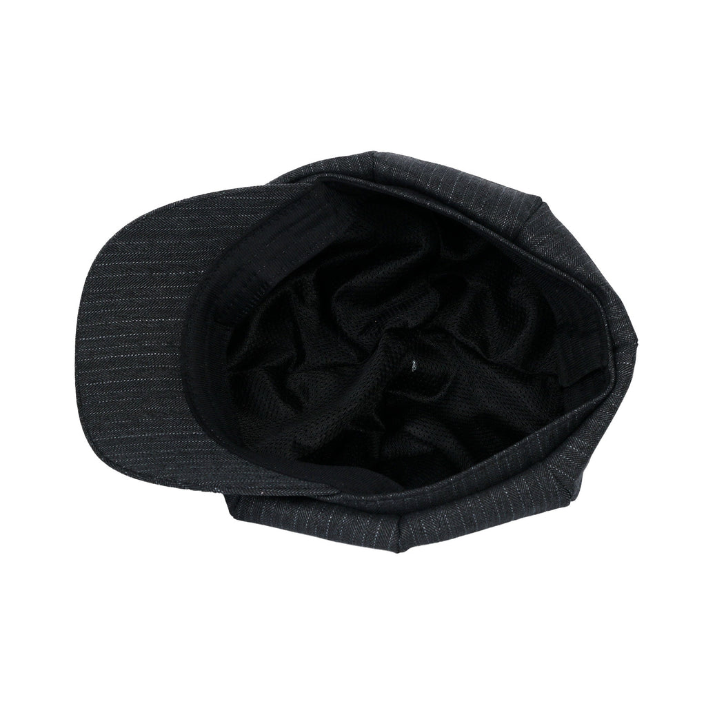 Washed Cotton Newsboy Cabbie Cap Herringbone Duck Bill Flat Hunting Hat
