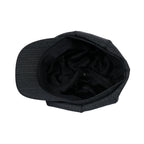 Washed Cotton Newsboy Cabbie Cap Herringbone Duck Bill Flat Hunting Hat