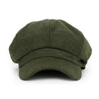 Wool Blend Newsboy Cabbie Cap Baker Boy Ivy Duck Bill Flat Hunting Hat