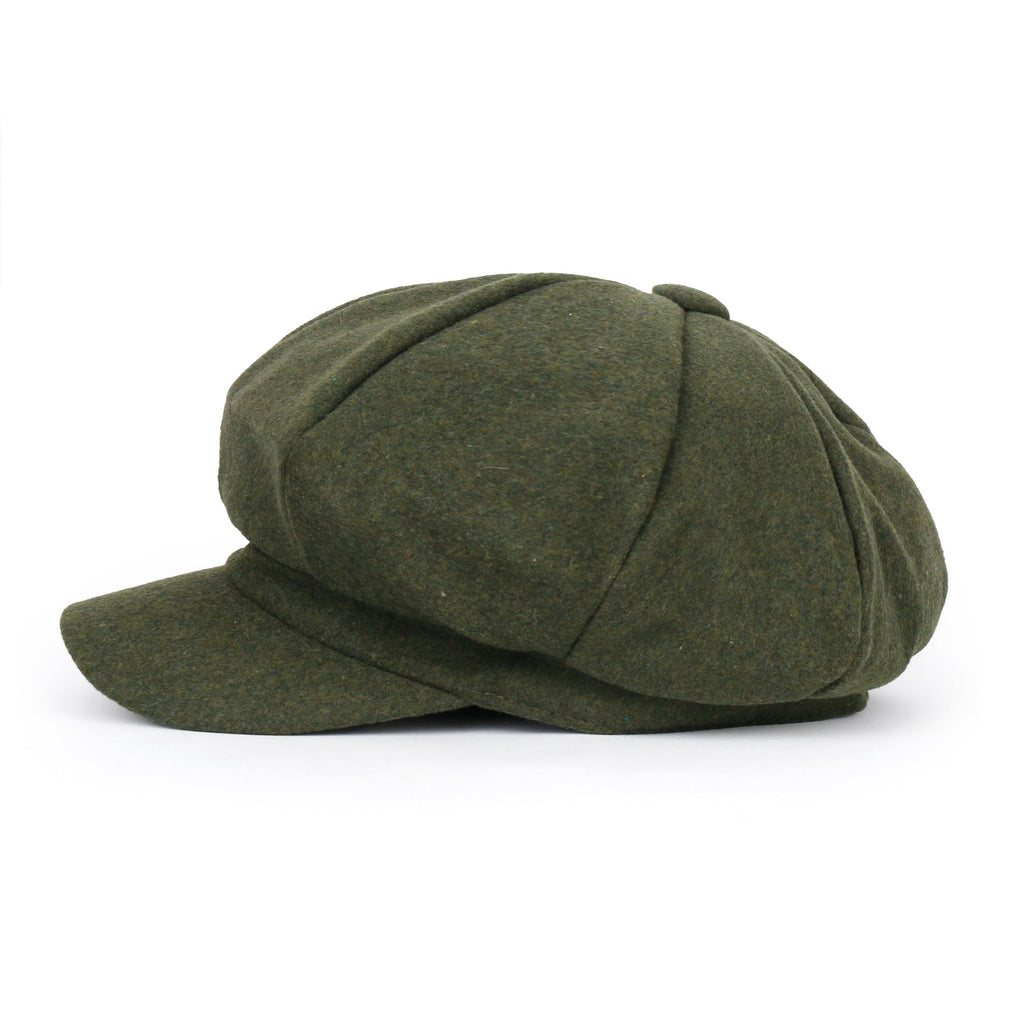Wool Blend Newsboy Cabbie Cap Baker Boy Ivy Duck Bill Flat Hunting Hat