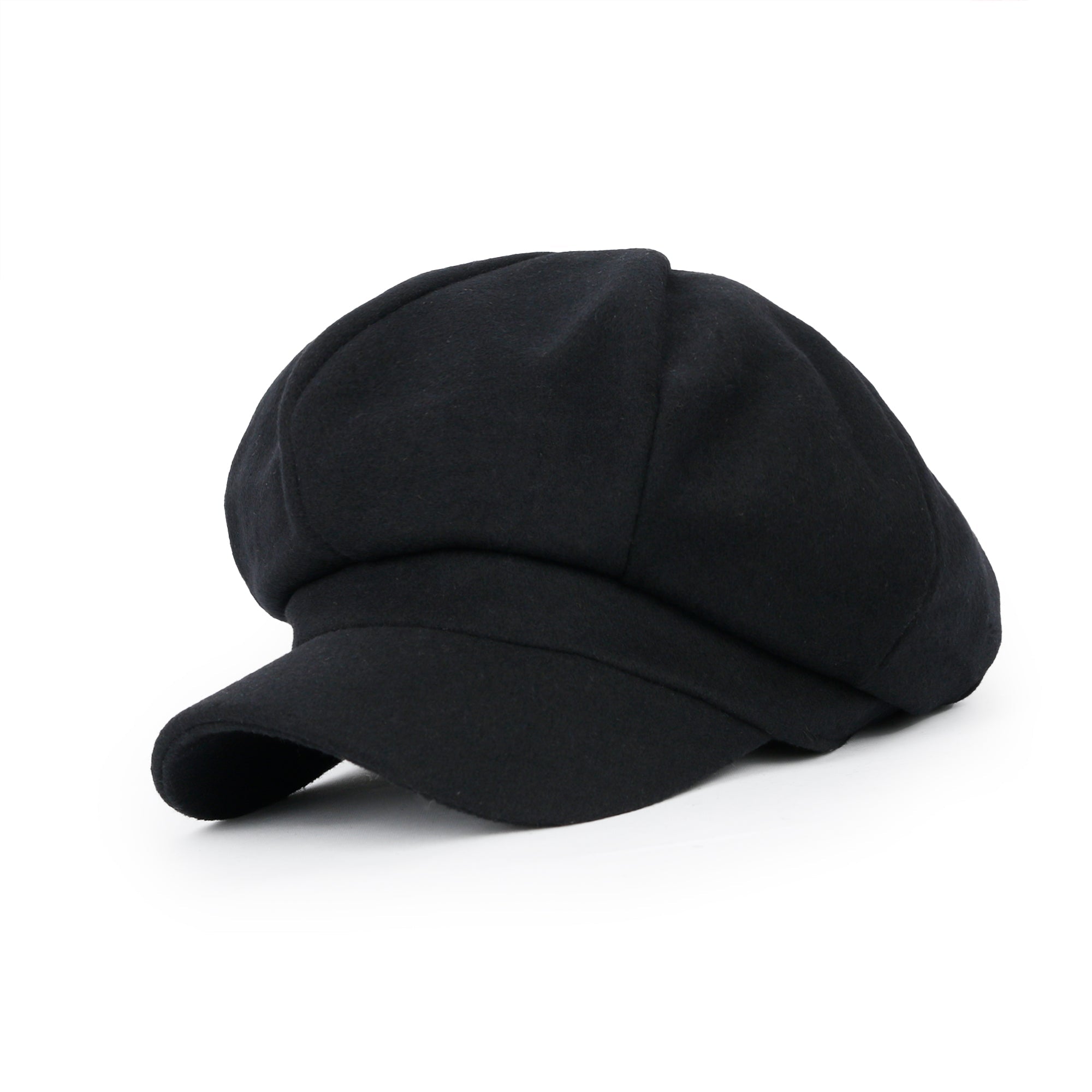 Wool Blend Newsboy Cabbie Cap Baker Boy Ivy Duck Bill Flat Hunting Hat