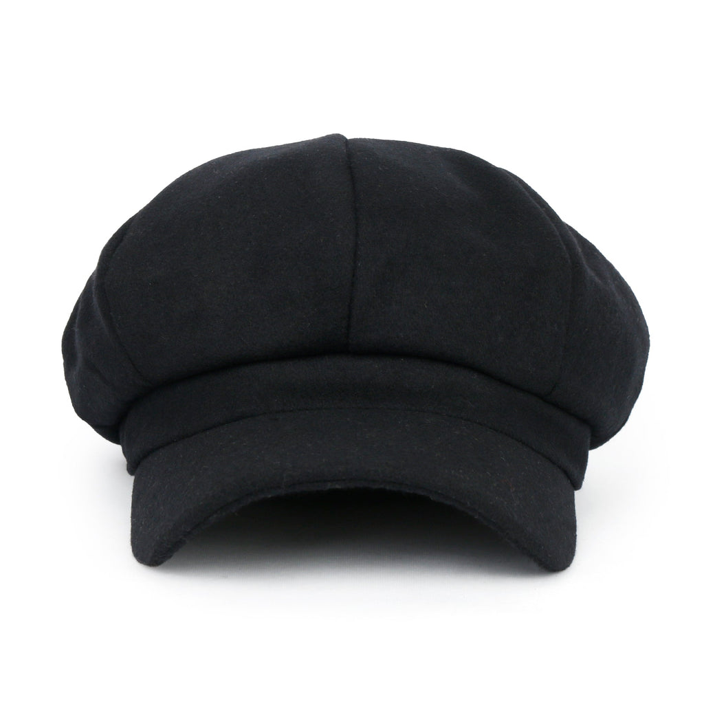 Wool Blend Newsboy Cabbie Cap Baker Boy Ivy Duck Bill Flat Hunting Hat